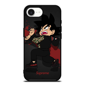 KIDS GOKU BAPE SUPREME iPhone 16e Case Cover KIDS GOKU BAPE SUPREME iPhone 16e Case Cover