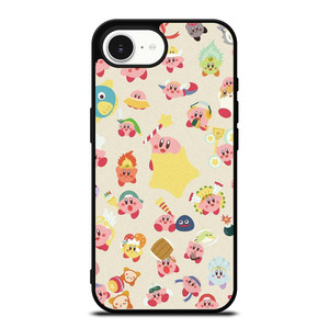 KIRBY CUTE PATTERN iPhone 16e Case Cover