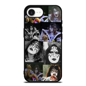 KISS BAND ACE FREHLEY COLLAGE iPhone 16e Case Cover
