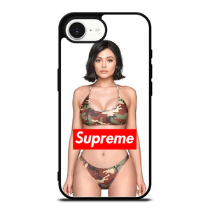 KYLIE JENNER SUPREME CAMO iPhone 16e Case Cover