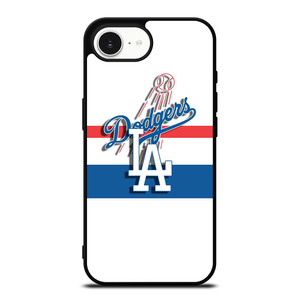 LA DODGERS WHITE STIPS iPhone 16e Case Cover