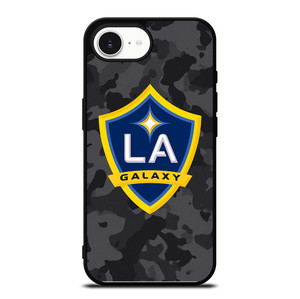 LA GALAXY MLS BLACK CAMO iPhone 16e Case Cover LA GALAXY MLS BLACK CAMO iPhone 16e Case Cover