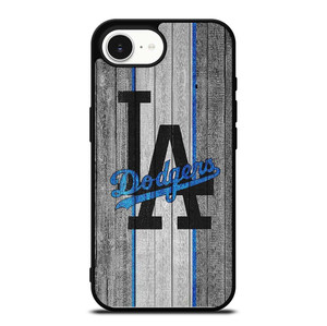 LA LOS ANGELES DODGERS WOODEN LOGO iPhone 16e Case Cover