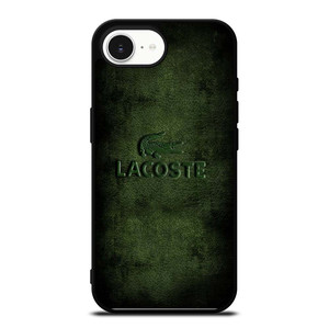 LACOSTE LEATHER iPhone 16e Case Cover LACOSTE LEATHER iPhone 16e Case Cover
