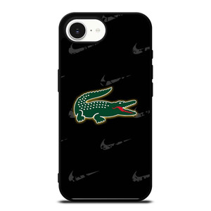 LACOSTE X NIKE PATTERN iPhone 16e Case Cover LACOSTE X NIKE PATTERN iPhone 16e Case Cover