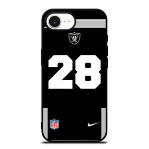 LAS VEGAS RAIDERS JOSH JACOBS 28 NFL NIKE iPhone 16e Case Cover LAS VEGAS RAIDERS JOSH JACOBS 28 NFL NIKE iPhone 16e Case Cover