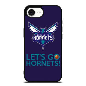 LETS GO CHARLOTTE HORNETS NBA BASKETBALL iPhone 16e Case Cover