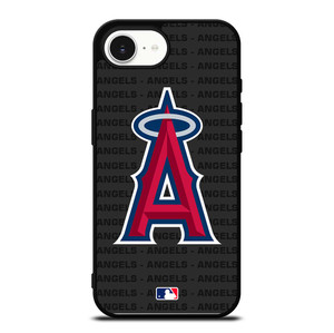 LOS ANGELES ANGELS BASEBALL BLACK iPhone 16e Case Cover