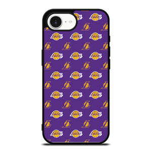 LOS ANGELES LAKERS NBA PATTERN iPhone 16e Case Cover
