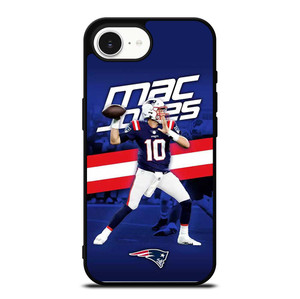 MAC JONES NEW ENGLAND PATRIOT FOOTBALL iPhone 16e Case Cover
