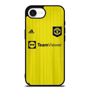 MANCHESTER UNITED GREEN AWAY JERSEY iPhone 16e Case Cover