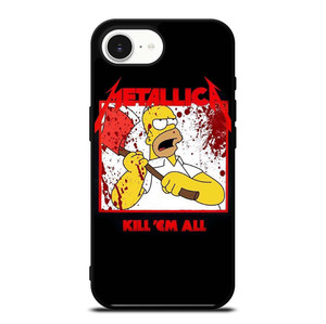 METALLICA KILL EM ALL SIMPSONS iPhone 16e Case Cover