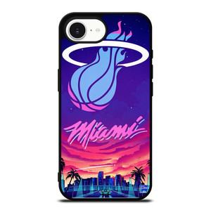 MIAMI HEAT BASKETBALL TEAM LOGO iPhone 16e Case Cover