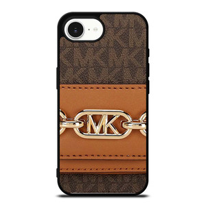 MICHAEL KORS MK LOGO BROWN BAG iPhone 16e Case Cover MICHAEL KORS MK LOGO BROWN BAG iPhone 16e Case Cover