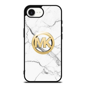 MICHAEL KORS MK LOGO ON MARBLE iPhone 16e Case Cover MICHAEL KORS MK LOGO ON MARBLE iPhone 16e Case Cover
