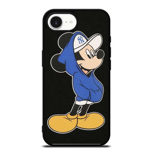 MICKEY MOUSE NEW YORK YANKEES CAP iPhone 16e Case Cover