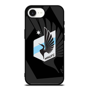 MINNESOTA UNITED FC MLS BLACK iPhone 16e Case Cover MINNESOTA UNITED FC MLS BLACK iPhone 16e Case Cover