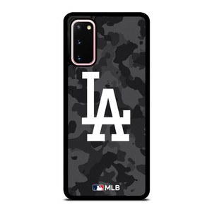 LOS ANGELES DODGERS BASEBALL BLACK CAMO Samsung Galaxy S20 Case Cover