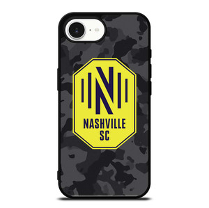 NASHVILLE SC MLS BLACK CAMO iPhone 16e Case Cover NASHVILLE SC MLS BLACK CAMO iPhone 16e Case Cover