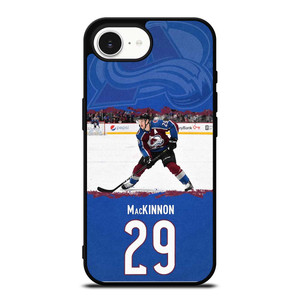 NATHAN MACKINNON COLORADO AVALANCHE HOCKEY iPhone 16e Case Cover
