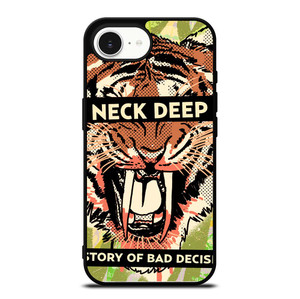 NECK DEEP A HISTORY OF A BAD DECISIONS iPhone 16e Case Cover
