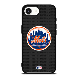 NEW YORK METS BASEBALL BLACK iPhone 16e Case Cover