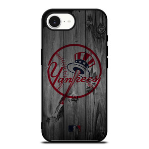 NEW YORK YANKEES BASEBALL MLB WOOD LOGO iPhone 16e Case Cover
