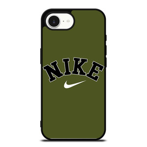 NIKE SWOOSH VINTAGE ARMY iPhone 16e Case Cover NIKE SWOOSH VINTAGE ARMY iPhone 16e Case Cover
