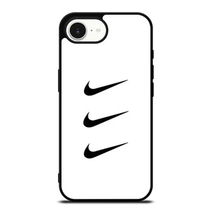 NIKE TRIPPLE SWOOSH WHITE iPhone 16e Case Cover NIKE TRIPPLE SWOOSH WHITE iPhone 16e Case Cover