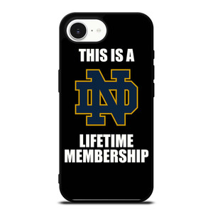 NOTRE DAME FIGHTING IRISH MEMBERSHIP iPhone 16e Case Cover