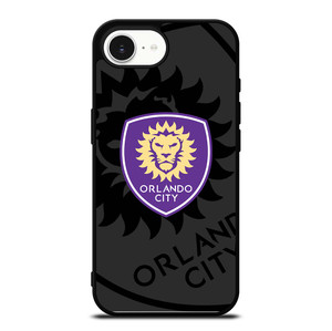 ORLANDO CITY SC MLS BLACK iPhone 16e Case Cover ORLANDO CITY SC MLS BLACK iPhone 16e Case Cover