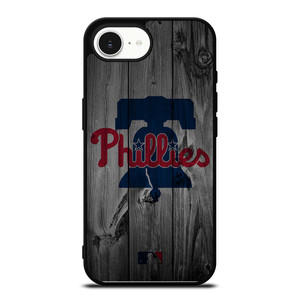 PHILADELPHIA PHILLIES BASEBALL MLB WOOD LOGO iPhone 16e Case Cover