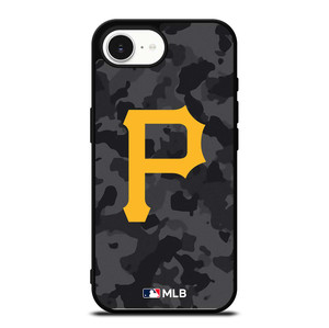 PITTSBURGH PIRATES BASEBALL BLACK CAMO iPhone 16e Case Cover