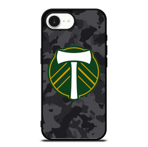 PORTLAND TIMBERS MLS BLACK CAMO iPhone 16e Case Cover PORTLAND TIMBERS MLS BLACK CAMO iPhone 16e Case Cover