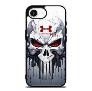 PUNISHER MARVEL UNDER ARMOUR LOGO iPhone 16e Case Cover PUNISHER MARVEL UNDER ARMOUR LOGO iPhone 16e Case Cover