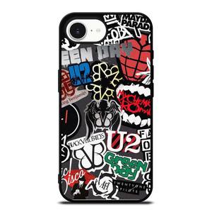 PUNK ROCK BAND COLLAGE iPhone 16e Case Cover