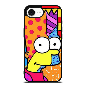 ROMERO BRITTO BART SIMPSONS ART iPhone 16e Case Cover