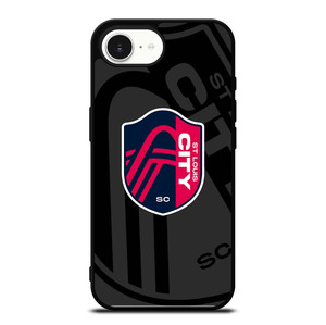 SAINT LOUIS CITY MLS BLACK iPhone 16e Case Cover