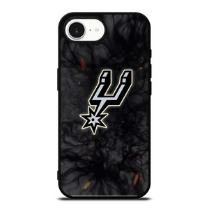 SAN ANTONIO SPURS BASKETBALL NBA FIRE iPhone 16e Case Cover