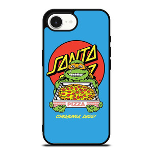 SANTA CRUZ SKATEBOARD X NINJA TURTLES iPhone 16e Case Cover