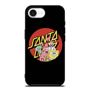 SANTA CRUZ X SPONGEBOB iPhone 16e Case Cover