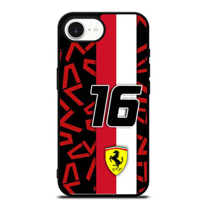 SCUDERIA FERRARI CHARLES LECLERC F1 FORMULA ONE iPhone 16e Case Cover SCUDERIA FERRARI CHARLES LECLERC F1 FORMULA ONE iPhone 16e Case Cover