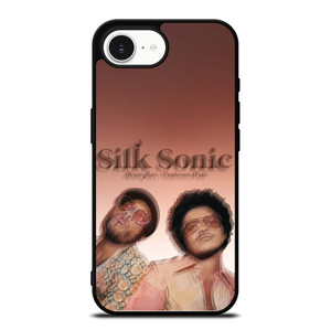 SILK SONIC BRUNO MARS ANDERSON PAAK BLURRY iPhone 16e Case Cover SILK SONIC BRUNO MARS ANDERSON PAAK BLURRY iPhone 16e Case Cover