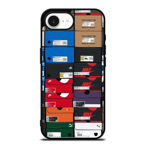 SNEAKERS BOX STACKED iPhone 16e Case Cover