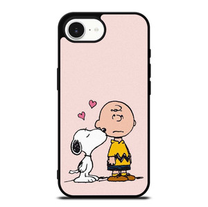 SNOOPY CHARLIE BROWN LOVE iPhone 16e Case Cover