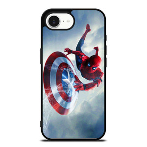 SPIDERMAN X CAPTAIN AMERICA iPhone 16e Case Cover