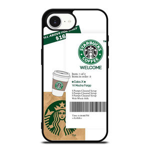 STARBUCKS COFFEE BILLS iPhone 16e Case Cover