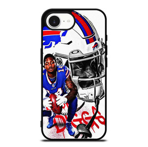 STEFON DIGGS BUFFALO BILLS ART iPhone 16e Case Cover