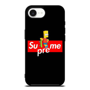 SUPREME BART SIMPSONS SKATEABOARD iPhone 16e Case Cover