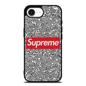 SUPREME KEITH HARING iPhone 16e Case Cover SUPREME KEITH HARING iPhone 16e Case Cover